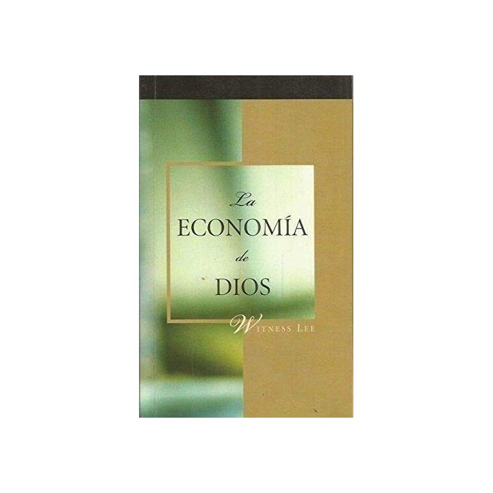 LA ECONOMÍA DE DIOS